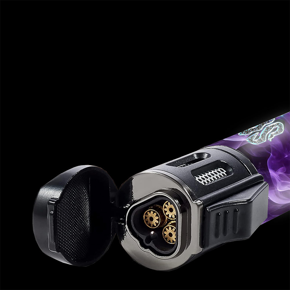 SAVAGELY CREATED TRIPLE FLAME JET TORCH